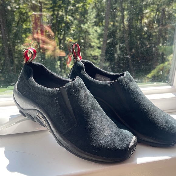 Merrell Slip On clog Jungle Moc black suede - Picture 4 of 7